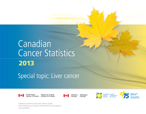 Canadian Cancer Statistics 2013 report cover