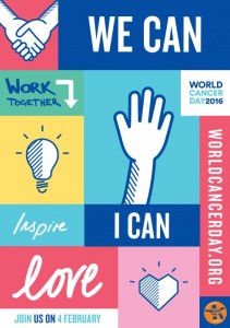 World Cancer Day 2016 poster